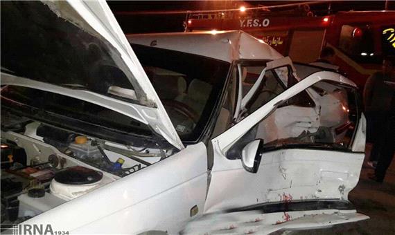 واژگونی خودرو درآزادراه قم - تهران دو کشته برجای گذاشت