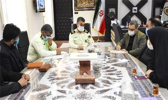 جهاددانشگاهی و نیروی انتظامی استان قم همکاری های خود را افزایش می دهند