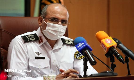 برخورد پلیس تهران با وانت بارهای دوره گرد و دستفروش
