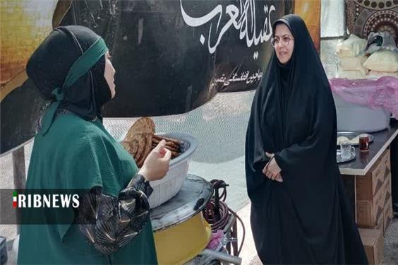 بررسی بهداشتی موکب‌های اربعینی در قم