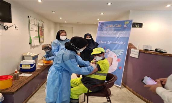 طرح واکسیناسیون کووید 19 پاکبانان شمال تهران آغاز شد