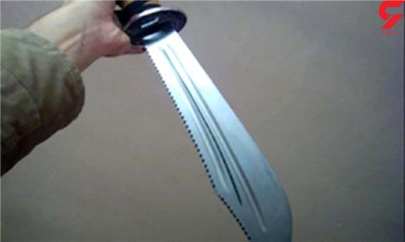 حمله بی‌رحمانه یک مرد با شمشیر سامورایی به خانواده‌اش