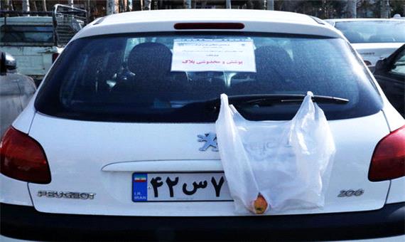 جریمه خودروهای پلاک مخدوش و شیشه دودی در دستور کار پلیس