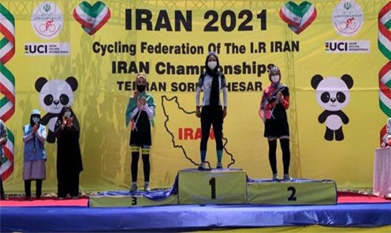 درخشش دختر رکاب‌زن قم با کسب 2 طلای دوچرخه‌سواری ایران