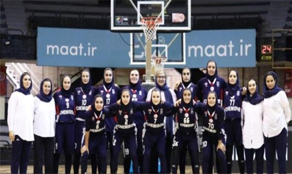جشنواره گل شیمیدر قم در لیگ برتر بسکتبال بانوان