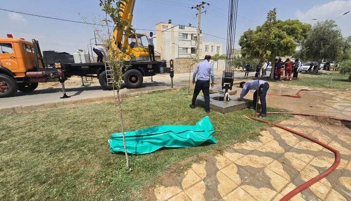 نشتی خط لوله گاز جان یک کارگر را گرفت