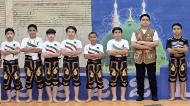 پهلوانان کوچک قمی، بر سکوی دومی ایران ایستادند