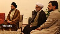 دیدار عمار حکیم با آیت الله نوری همدانی