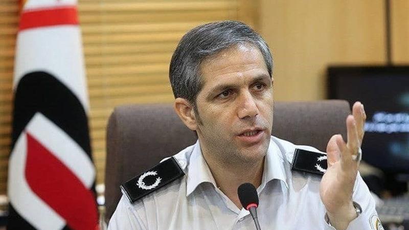 تخریب ساختمان مسکونی در خیابان‌ پیروزی تهران کشته و مجروح داد