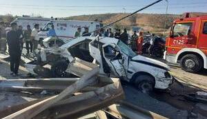 تصادف مرگبار در محور بوئین‌زهرا-اشتهارد با ۳ کشته