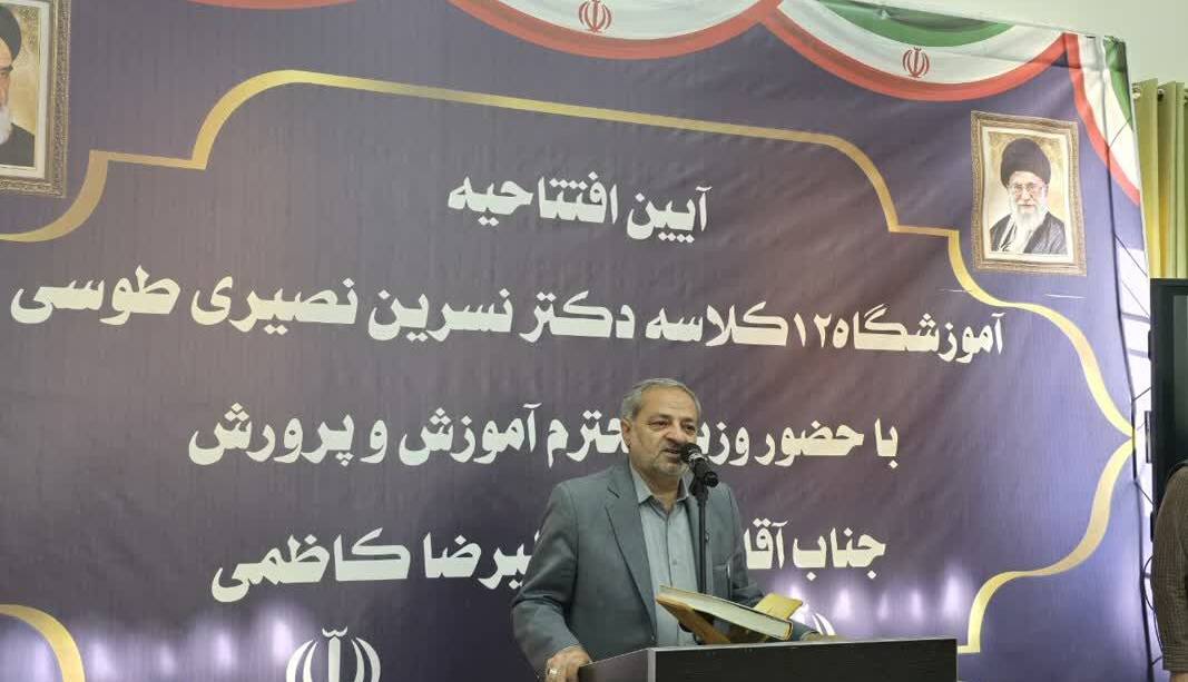 وزیر آموزش و پرورش: ساخت مدارس، سرمایه‌ای ماندگار برای کشور است