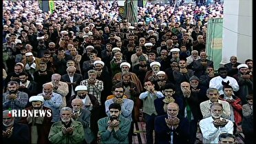 اقامه نماز طلب باران در قم