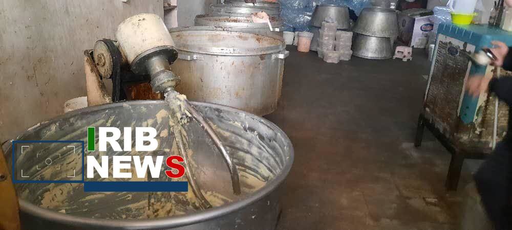 کشف و پلمب یک واحد تولیدی غیرمجاز کره در قم