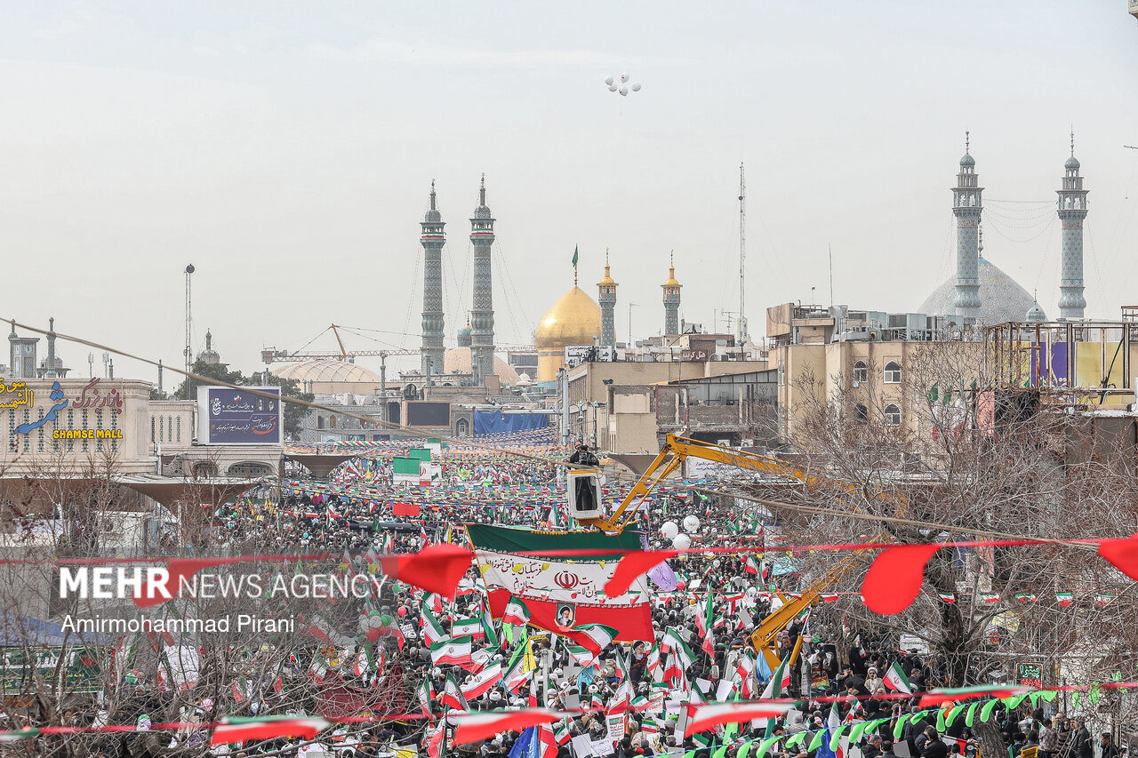 تقدیر جامعه مدرسین از حضور حماسی مردم در راهپیمایی ۲۲ بهمن