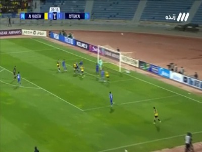 گل اول الحسین به استقلال توسط علی احمد