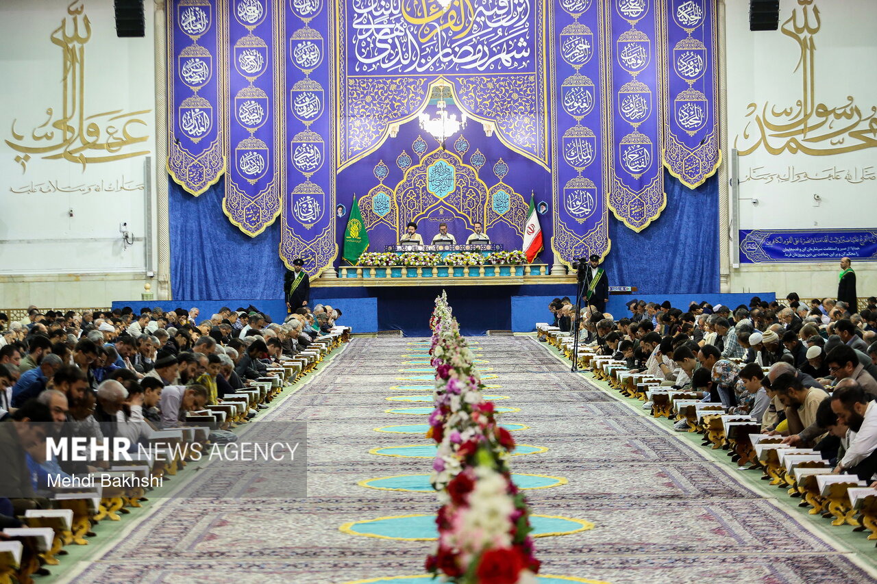 برگزاری آیین ترتیل خوانی در حرم حضرت معصومه(س)