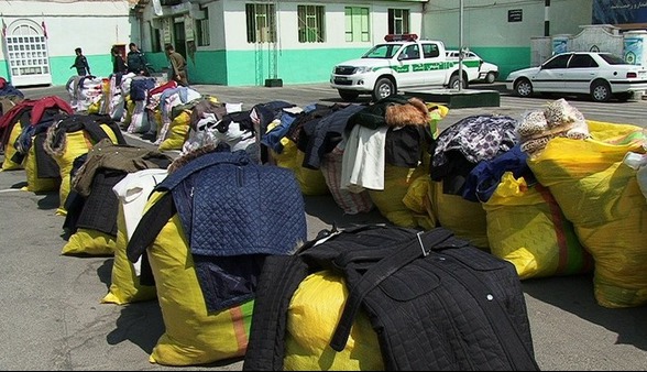 انبار میلیاردی پوشاک قاچاق لو رفت