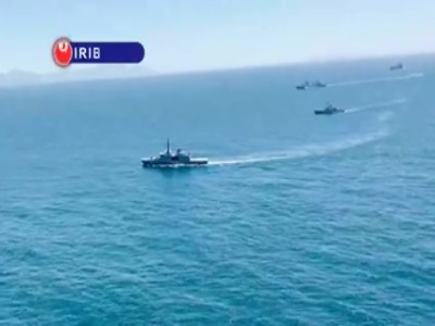 ناوگروه ۱۰۳ ایران وارد آب‌های سرزمینی شد