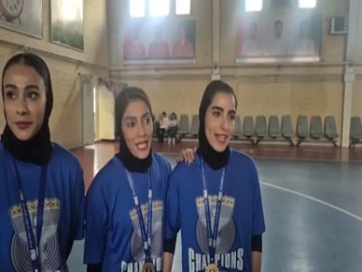 تقلید خوشحالی گل ترکمان توسط هم تیمی هایش