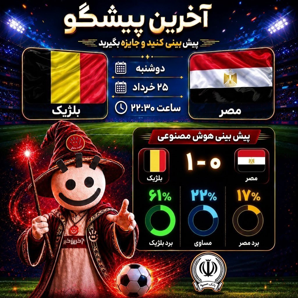 بلژیک _ مصر؛ جدال شیاطین سرخ اروپا و فراعنه مصر!