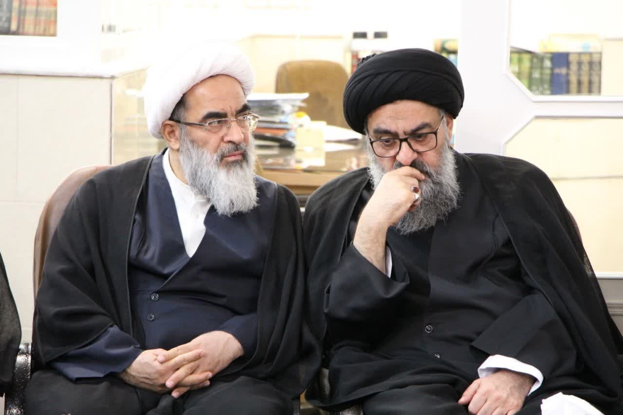مراسم عزاداری دهه اول محرم در حسینیه دفتر آیت‌الله فاضل لنکرانی برگزار شد.