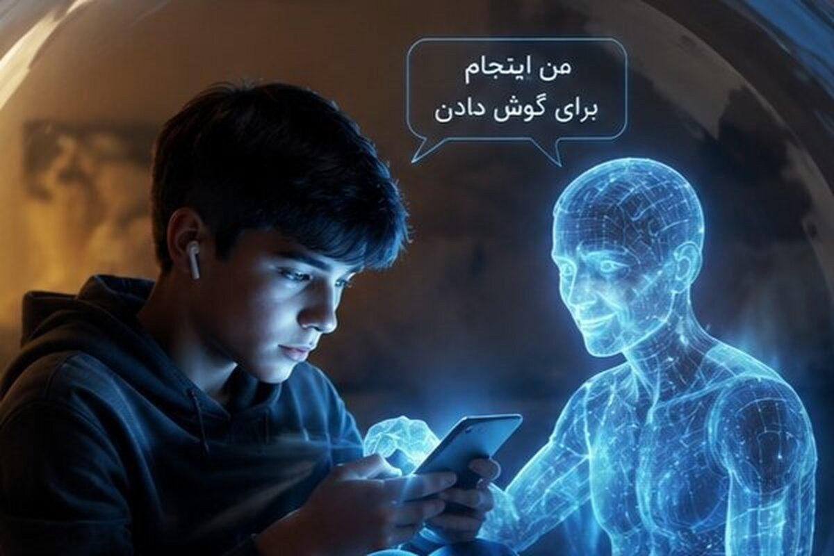 وقتی نوجوان‌ها به‌جای خانواده با هوش مصنوعی درد دل می‌کنند