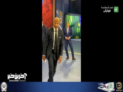حرکات تکنیکی زلاتان و تیری آنری در پشت صحنه برنامه تلویزیونی