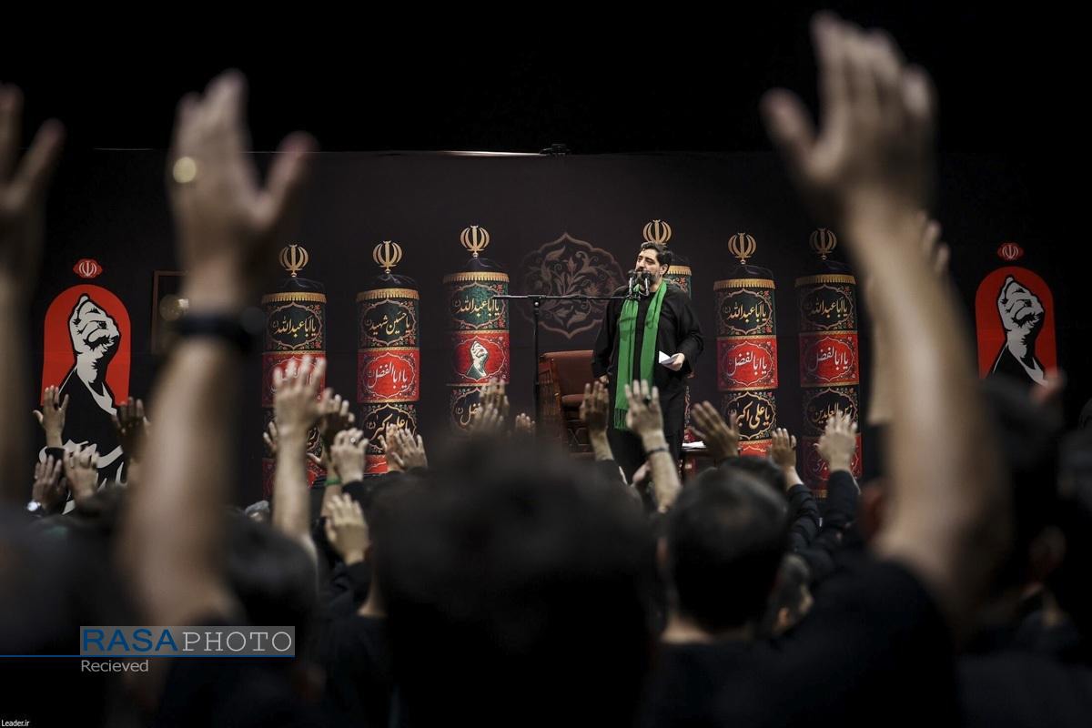 دومین شب مراسم عزاداری حضرت اباعبدالله الحسین (ع) از طرف رهبر انقلاب