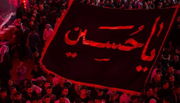 خون حسین ریخت بر آن خاک مشکبار...