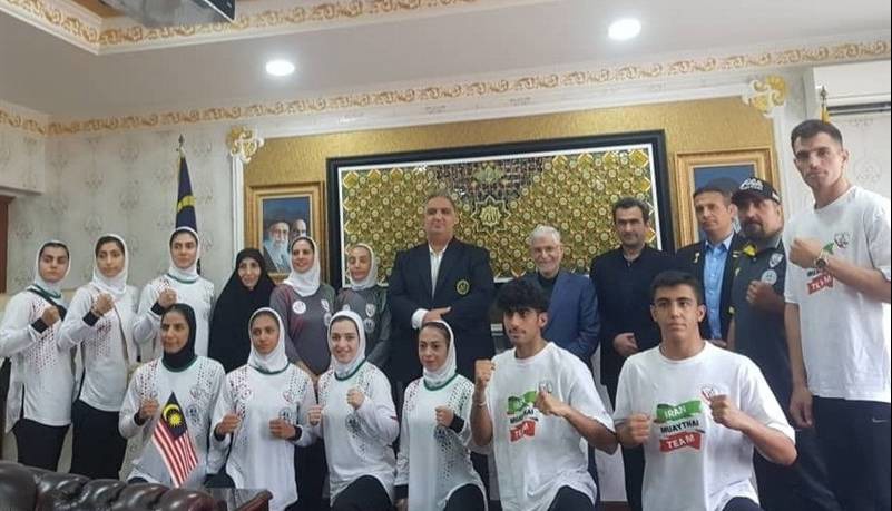 عزاداری ملی‌پوشان موی‌تای در سفارت ایران در مالزی
