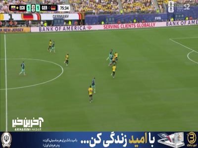 موقعیت برای سانه که توپ را در دستان دروازه‌بان قرار داد