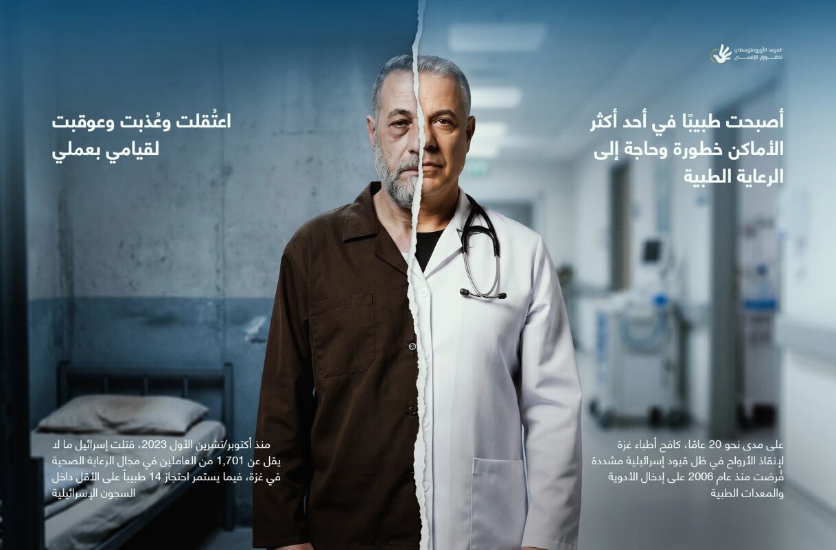 دکتر ابوصفیه ۱۸ ماه است بدون اتهام در بازداشت و تحت شکنجه رژیم صهیونیستی قرار دارد