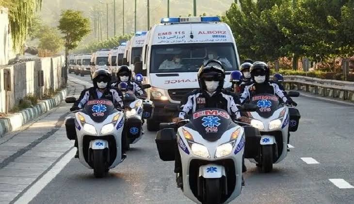 فهرستی از ناوگان و لجستیک سازمان اورژانس برای برگزاری مراسم وداع با رهبر شهید