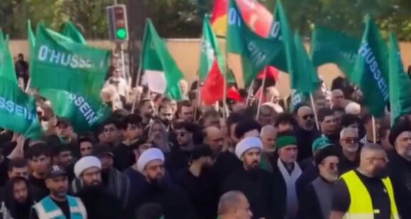 ویدیو | راهپیمایی گسترده عاشورایی شیعیان در دانمارک