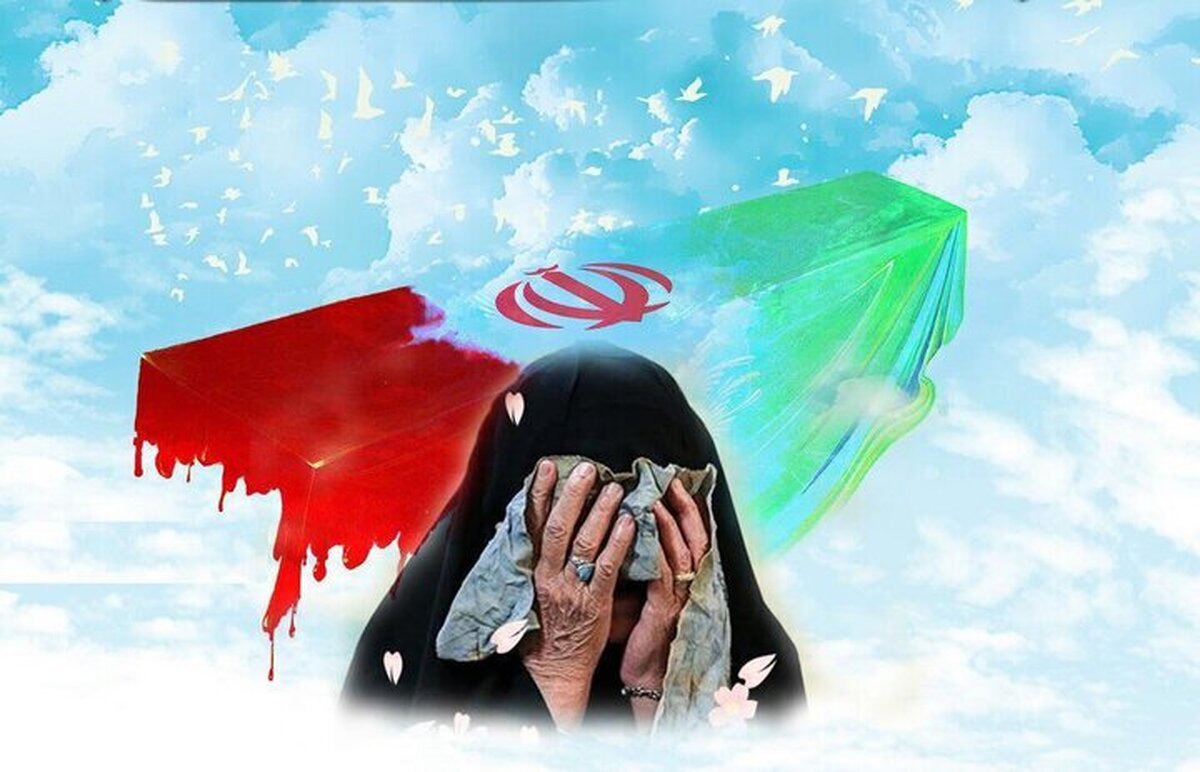مادر شهید ولی زاده آسمانی شد