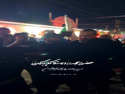 استقبال گرم مردم عراق از داماد رهبر شهید انقلاب و پدر زهرای ۱۴ ماهه