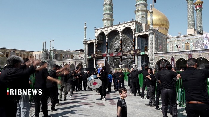 قم یکپارچه در سوگ اربعین حسینی