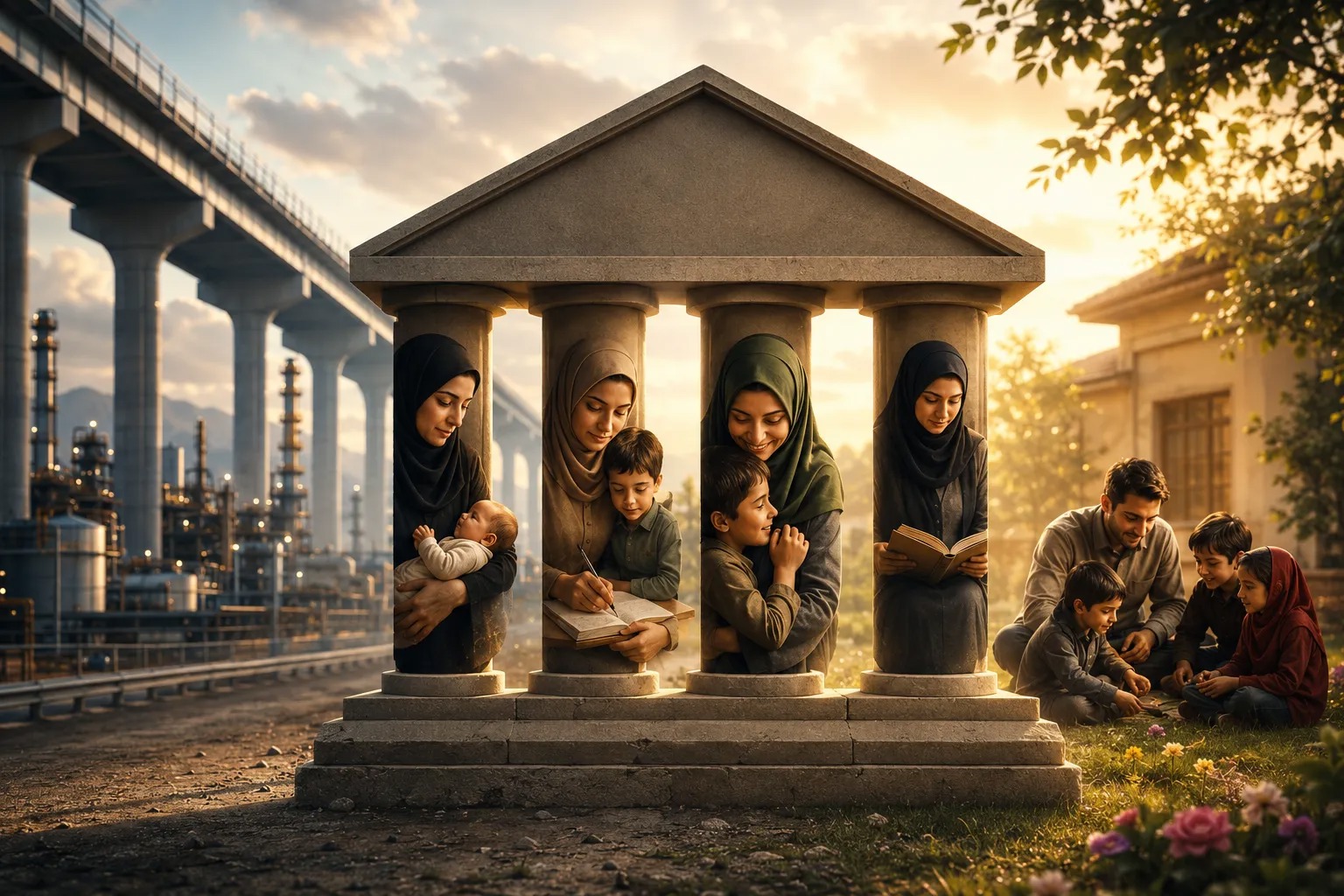 اگر خانواده فروبریزد، هیچ زیرساختی پایدار نمی‌ماند