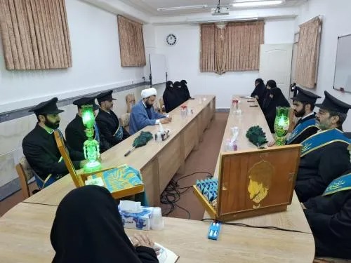 تکریم مقام شامخ شهدای جامعه الزهرا در سالروز امامت حضرت حجت