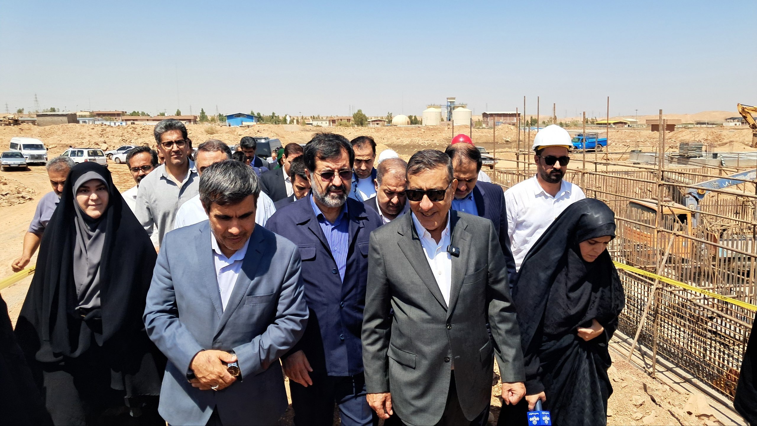 پیشرفت ۴۲ درصدی تصفیه‌خانه فاضلاب پردیسان قم