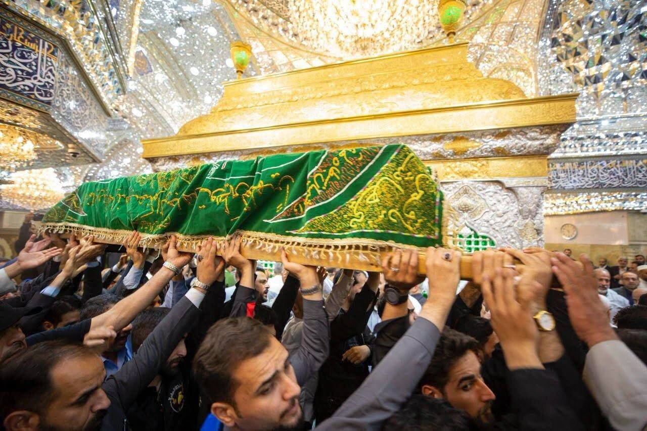 عکس خبری/ تشییع پیکر تولیت سابق آستان مقدس امام حسین(ع)