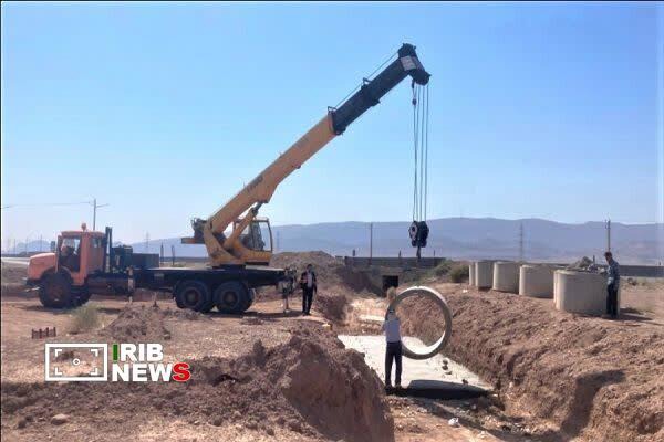 اصلاح رمپ و لوپ تقاطع کاروانسرا سنگی قم برای کاهش حوادث جاده‌ای
