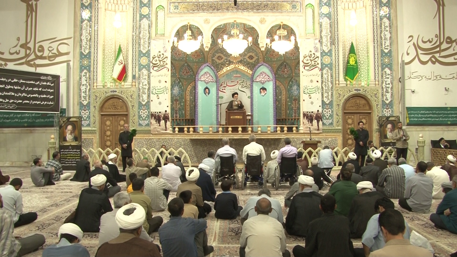 بزرگداشت آیت الله شبیری زنجانی از طرف آیت الله مکارم شیرازی