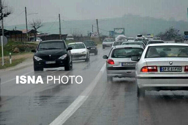 لغزندگی جاده‌های کرمانشاه پس از اولین باران پاییزی