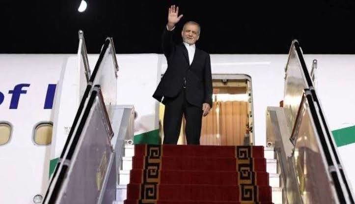 پزشکیان مسکو را به مقصد تهران ترک کرد